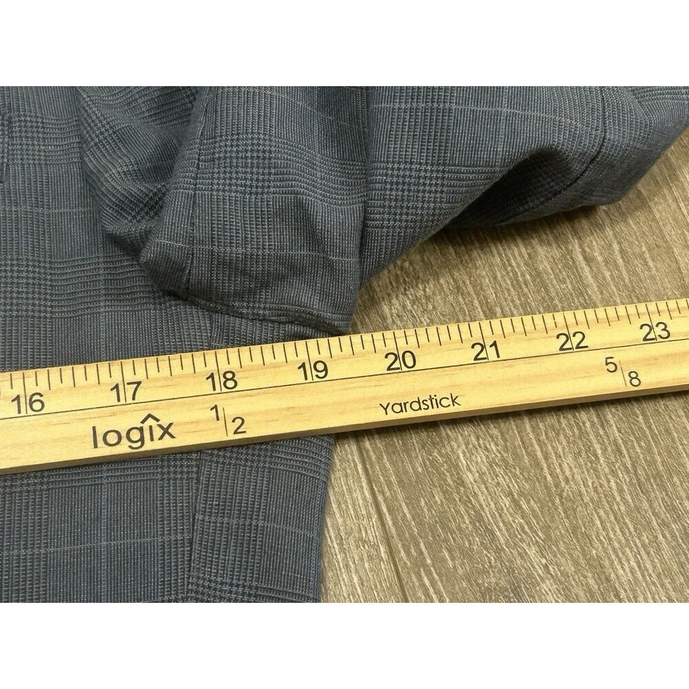 J Crew Blazer Mens 36S Ludlow Baird Mcnutt Linen Blend Unstructured Windowpane